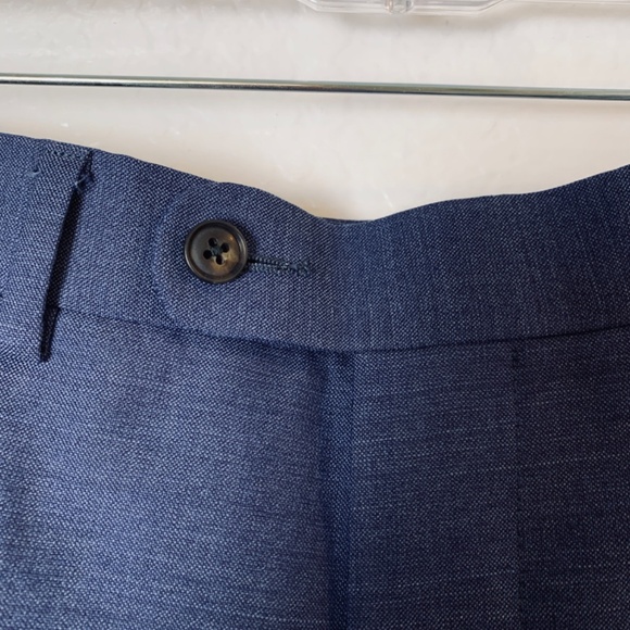 SUITSUPPLY Suit Mens 38R 33x29.5" Brescia Napoli Single Breasted Pure Wool Blue - Picture 11 of 16